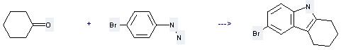 1H-Carbazole,6-bromo-2,3,4,9-tetrahydro- can be prepared by (4-bromo-phenyl)-hydrazine and cyclohexanone